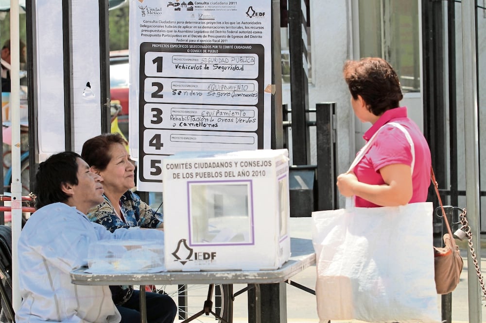 El presupuesto participativo, cuyo destino definen los capitalinos, representa 4% del total de los recursos asignados a las alcaldías. Foto: Archivo EL UNIVERSAL