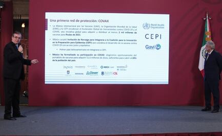 Con plan de vacunación contra Covid, "misión cumplida": Ebrard