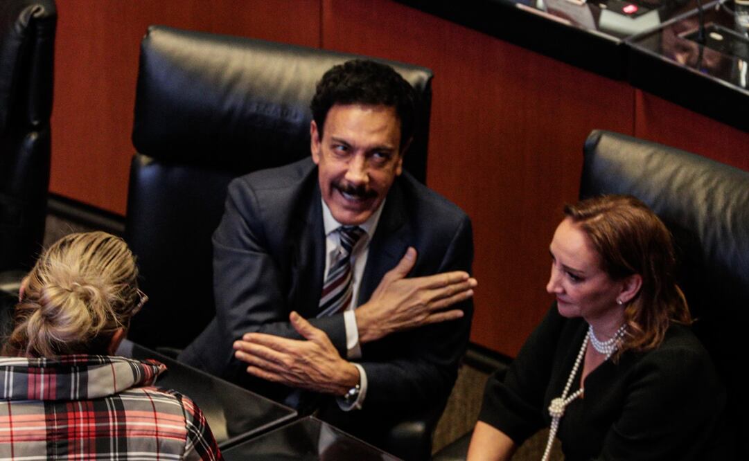 Omar Fayad apuesta por retomar las negociaciones del Tratado de Libre Comercio México-AELC. Foto: Gabriel Pano / EL UNIVERSAL