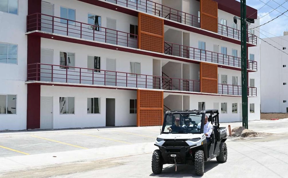 Programa Vivienda para el Bienestar, en Reynosa, Tamaulipas. Acudió la presidenta de México, Claudia Sheinbaum. Foto: Presidencia