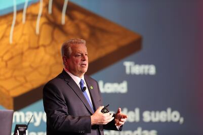 Al Gore es “fan” de Mancera por su trabajo contra el cambio climático