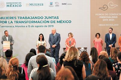 Llama Blanco a cerrar filas en pro de igualdad de género 