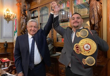AMLO le manda un mensaje a Andy Ruiz previo a su pelea