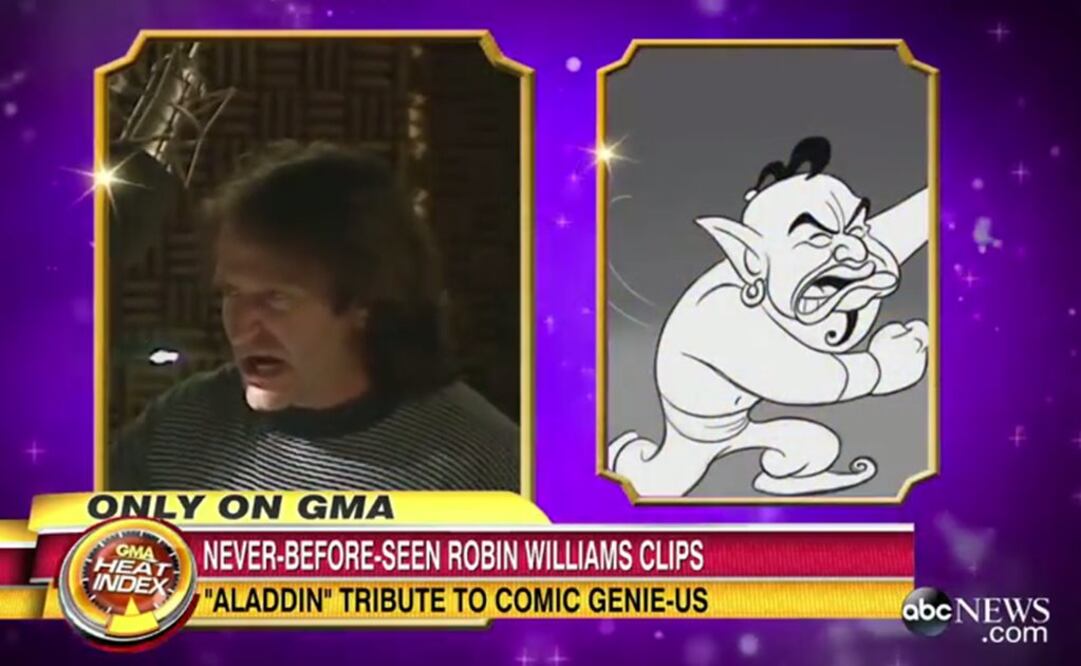 Disney revela imágenes inéditas de Robin Williams
