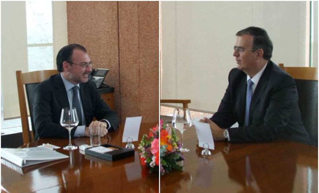 Cancela SRE mensaje de Videgaray y Ebrard