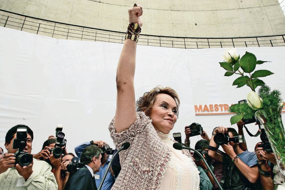 Elba Esther Gordillo Morales permanece en prisión domiciliaria por orden del juez Sexto de Distrito de Procesos Penales Federales. Foto: ARCHIVO EL UNIVERSAL