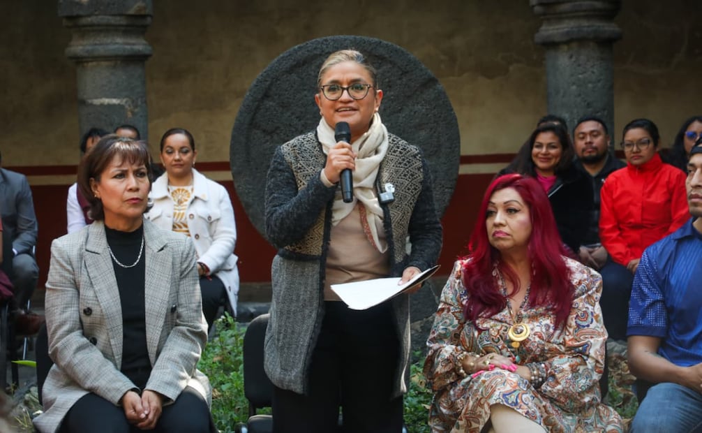 Aleida Alavez presenta "Territorio Deportivo"; anuncia más de 10 torneos deportivos en Iztapalapa.
Foto: Especial.