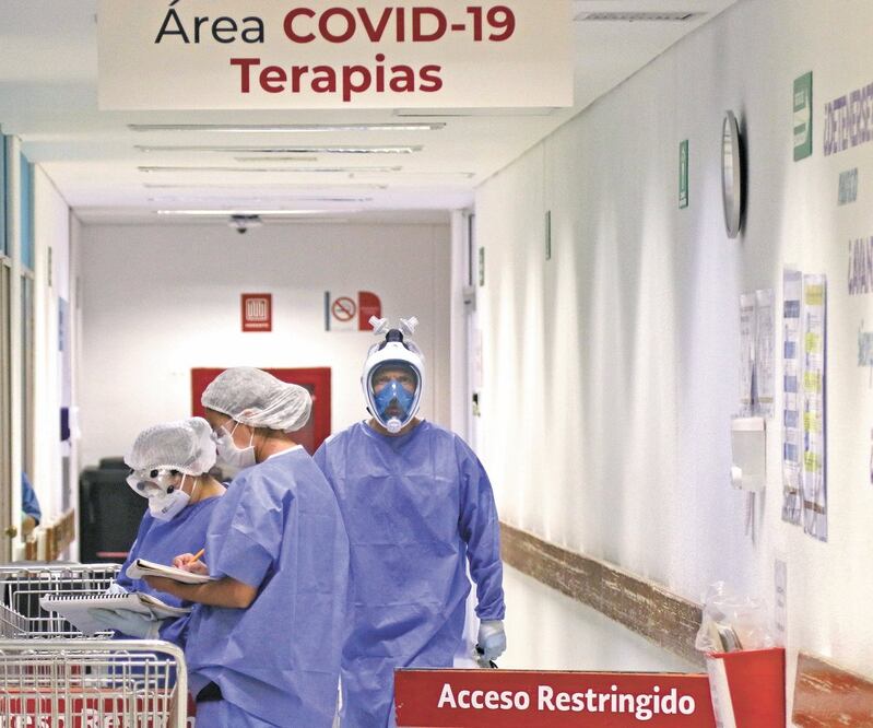 El aumento de las hospitalizaciones por coronavirus se presenta tanto en hospitales públicos como privados, informó el Gobierno. Foto: ARCHIVO EL UNIVERSAL