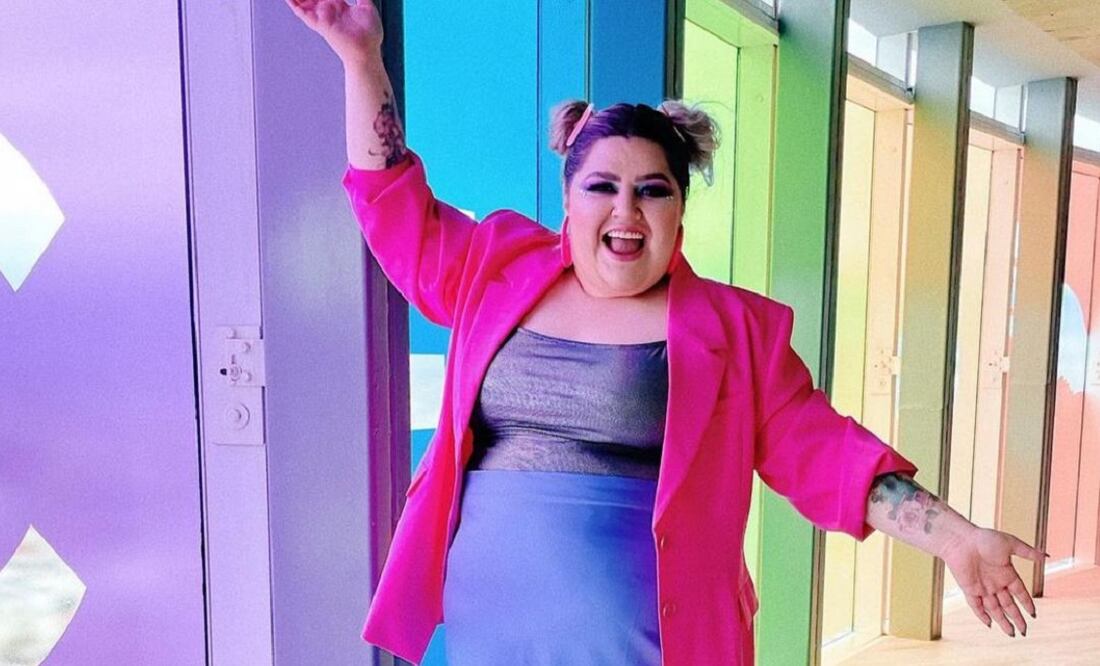 Con este look de catsuit, Priscila Arias, la Fatshionista reiteró que el mejor accesorio es la seguridad. Foto: Instagram @lafatshionista