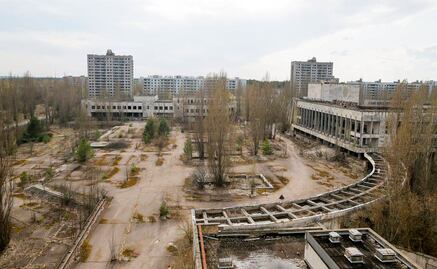 Desastre en Chernobyl: Así se ve la abandonada Pripyat desde un dron