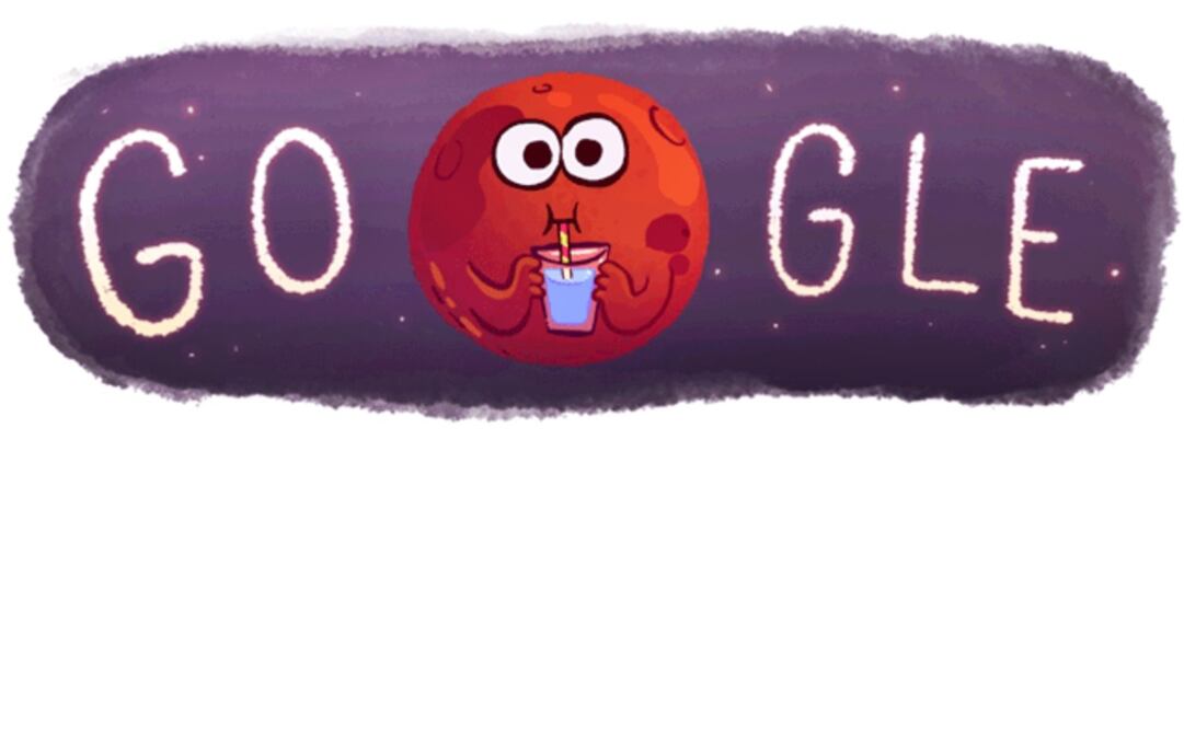 Google celebra la existencia de agua en Marte