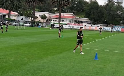 El Tri ya entrena en el CAR 