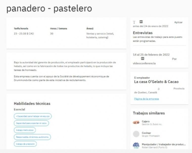Empleos en el extranjero para trabajadores de la hospitalidad y la gastronomía