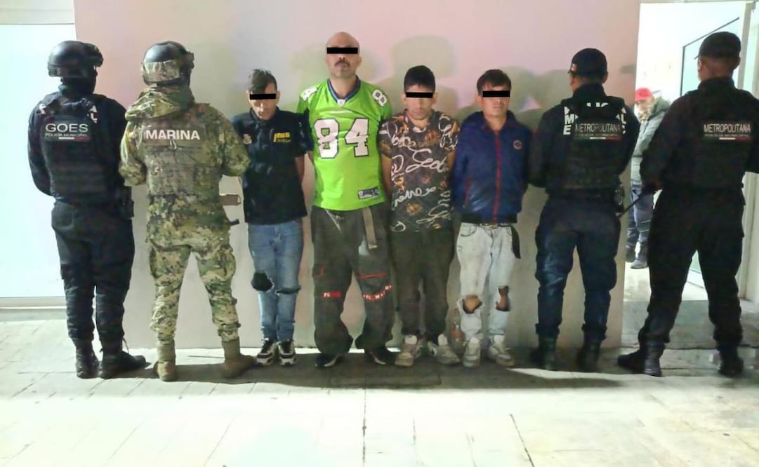 Desarticulan grupo criminal “Los Bunga” dedicado al robo de vehículos en Edomex. Foto: Especial