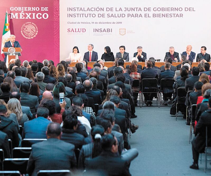 Servicio para todos. Durante 2019 se destacó el aval que dieron los senadores a la atención médica universal. Foto/ARCHIVO EL UNIVERSAL