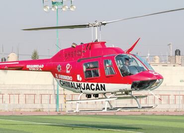 Caros e ineficientes, helicópteros de seguridad en Edomex