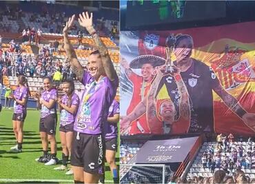 VIDEO: El espectacular recibimiento a Jenni Hermoso en el Estadio Hidalgo