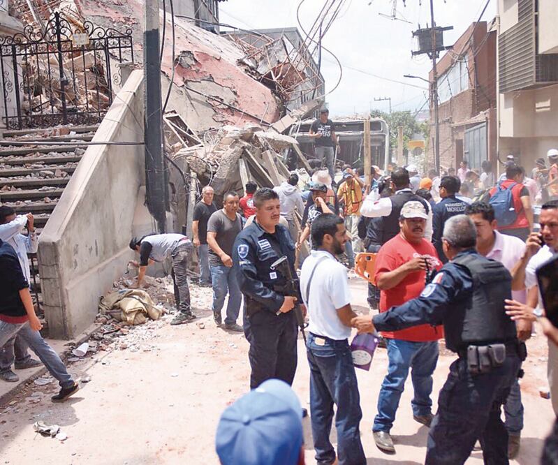 El sismo del 19 de septiembre de 2017 dejó 74 muertos y 31 mil 90 viviendas dañadas en Morelos. Tras la tragedia se creó el organismo Unidos por Morelos. Foto: Justino Miranda