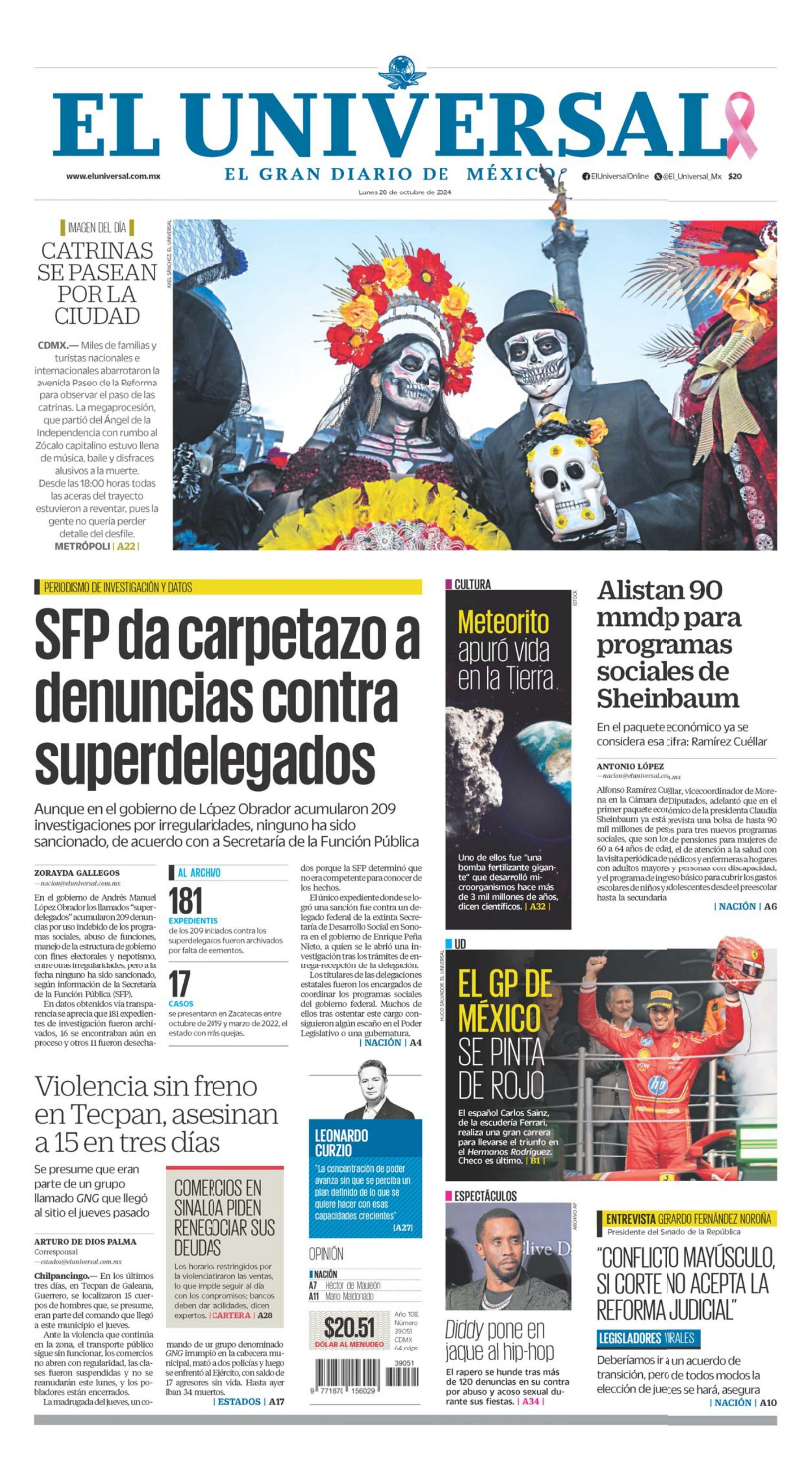 Portada impresa