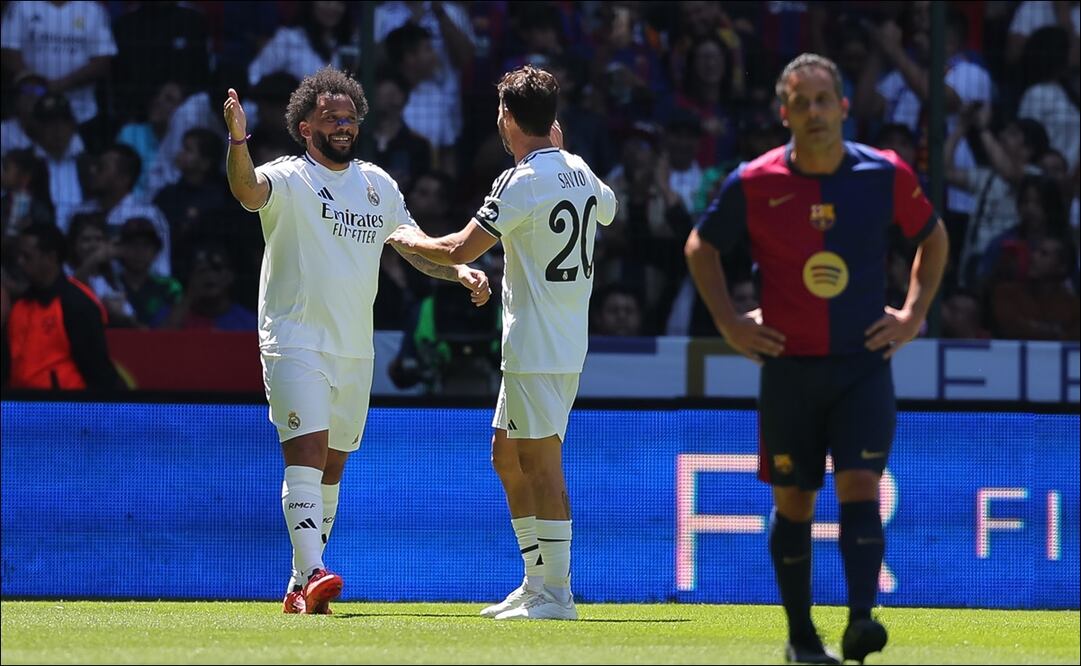 Real Madrid venció al Barcelona en el primer Partido de Leyendas en México, el duelo se definió en penaltis / FOTO: Imago7