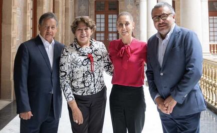 Sheinbaum se reúne con Delfina Gómez, Higinio Martínez y Horacio Duarte; "juntos seguirán haciendo historia”, dice