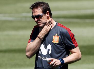 Lopetegui es cesado de la Selección Española por fichar con el Real Madrid