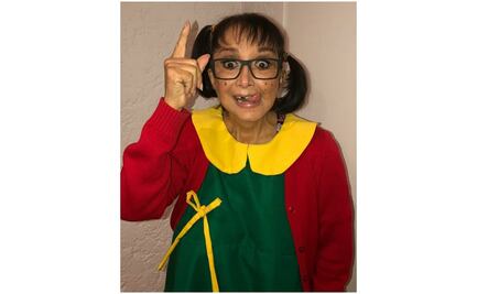 "La Chilindrina" comparte foto inédita con Verónica Castro