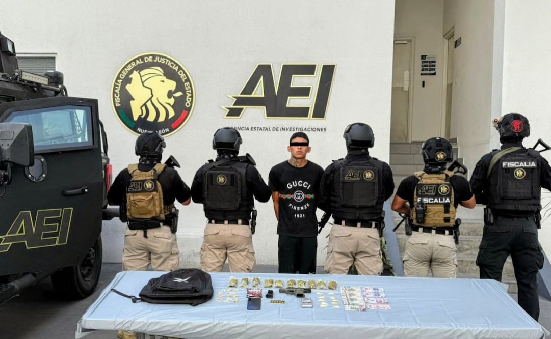 Detienen a joven que asesinó a persona en tienda de conveniencia en Monterrey (29/07/2025). Foto: Especial