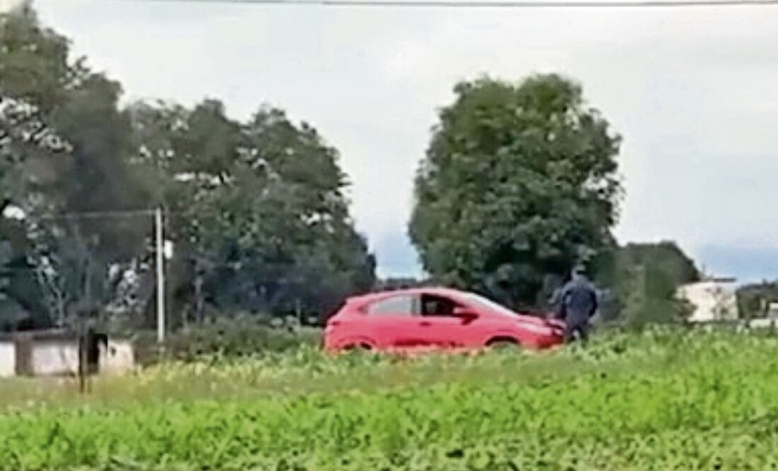 La explosión de los artefactos ocurrió en campos de cultivo del municipio de Coronango. Foto: Especial