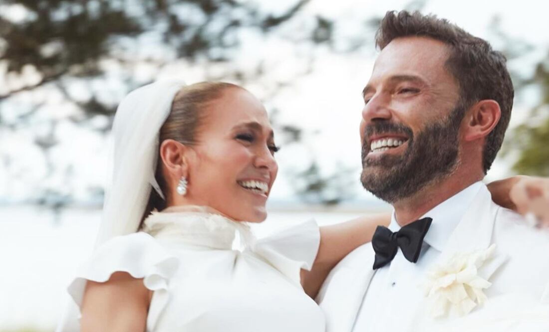Jennifer Lopez y Ben Affleck se casaron en julio y agosto del año pasado.
Foto: Instagram