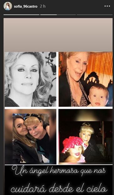 "​​​​​​​En medio de una pandemia perdí a mi abuela", lamenta Sofía Castro