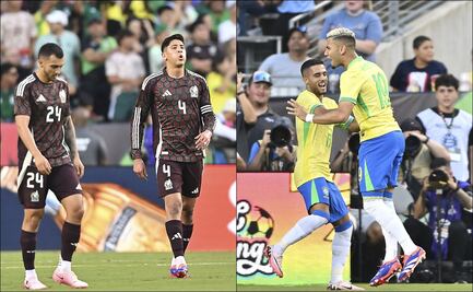 México ya pierde ante Brasil desde el minuto 5; golazo de Andreas Pereira