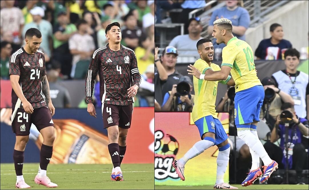 México ya cae contra Brasil desde los 5 minutos con gran anotación de Andreas Pereira / FOTOS: Imago7