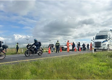 Peregrinos rumbo a la Basílica de Guadalupe son atropellados sobre la autopista Peñón-Texcoco; hay un muerto y dos heridos