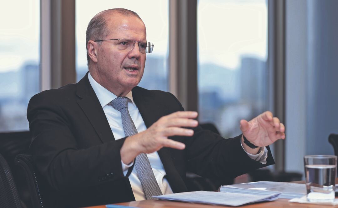 Alexandre Tombini sugirió aplicarse en las reformas estructurales necesarias para consolidar la parte fiscal. Foto: de Fernanda Rojas. El Universal