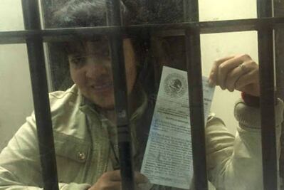 Nestora Salgado será libre este viernes