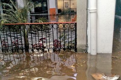 Lluvia con granizo causa pérdidas en tres municipios