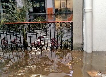 Lluvia con granizo causa pérdidas en tres municipios