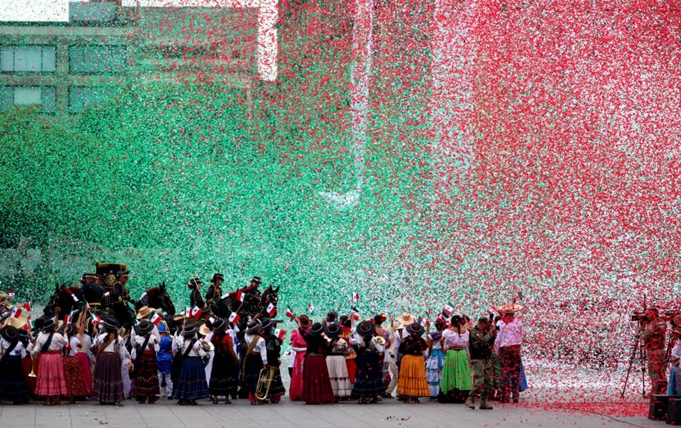 Desfile por el 114 aniversario de la Revolución Mexicana. Foto: Diego Simón Sánchez/EL UNIVERSAL