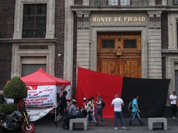 Huelga, capricho insostenible del sindicato, acusa Nacional Monte de Piedad; están afectado a trabajadores y usuarios, dice
