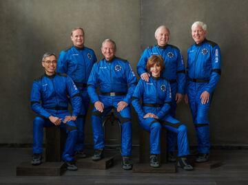 ¡Los tripulantes de la misión Blue Origin ya viajan camino a la frontera espacial! Aquí la transmisión