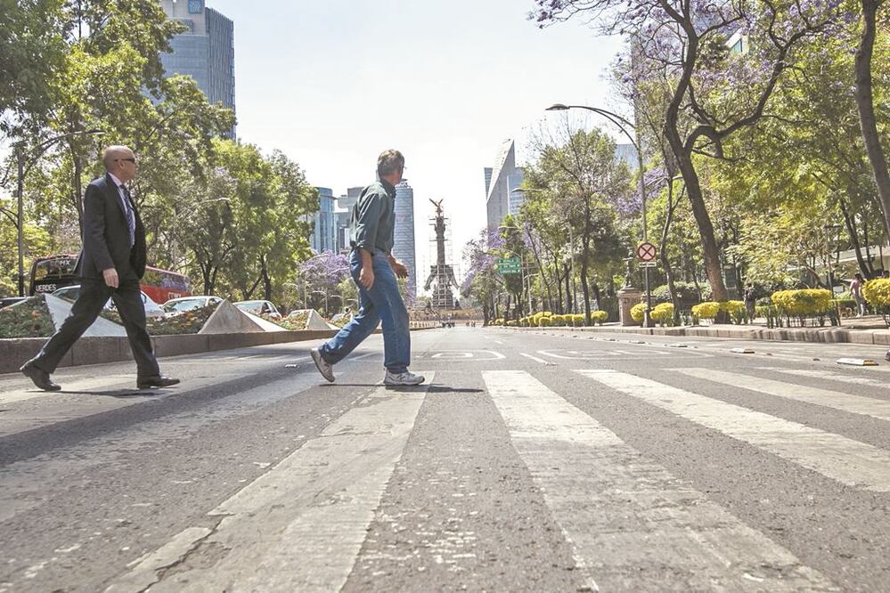 Muchas mujeres no salieron como una forma de demandar justicia, más seguridad, respeto a sus derechos y que las dejen de asesinar. Diego Simón. El Universal