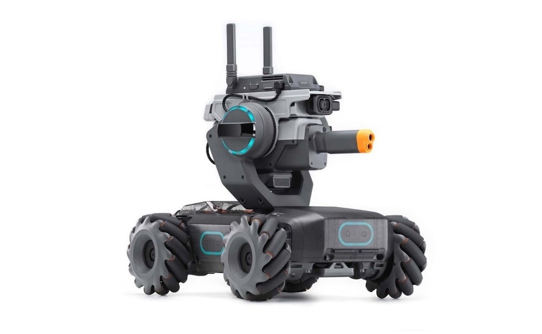 Robomaster S1 es robot inteligente para aprender a programar, hacer robótica y jugar con su inteligencia artificial