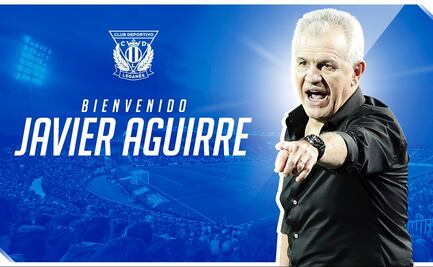 Javier Aguirre, nuevo director técnico del Leganés