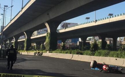 Motociclista muere tras derrapar en Naucalpan