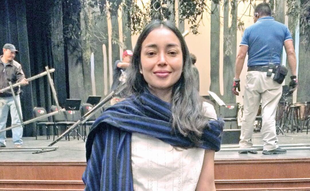   LIazua interpreta a Nscho Tschi, hermana de Winnetou. FOTO: Cortesía Iazua Larios
