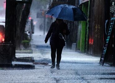 Activan alerta en 7 delegaciones por posible caída de granizo