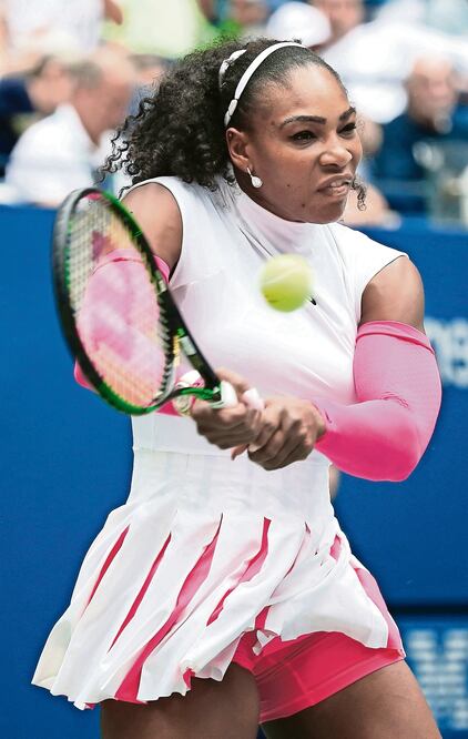 Serena Williams no ha cedido sets en lo que va del Abierto de EU (JASON DECROW. AP)