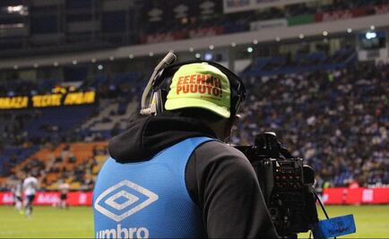 Camarógrafo de Televisa Deportes promueve el grito "eeeh put..."