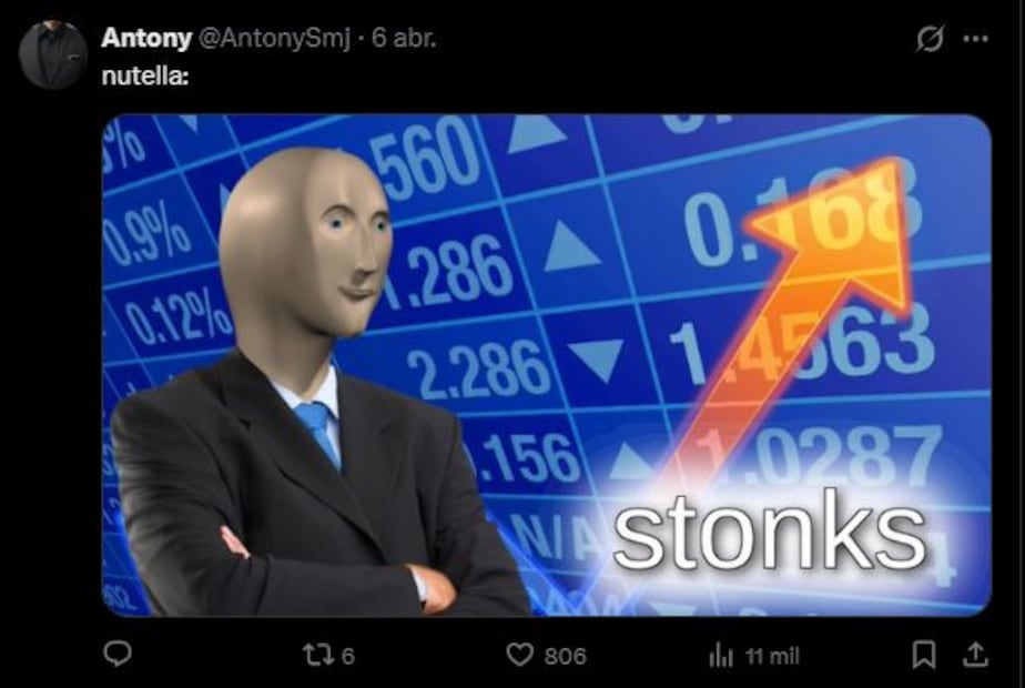 El momento desató una ola de memes entre los usuarios. Foto: Redes Sociales